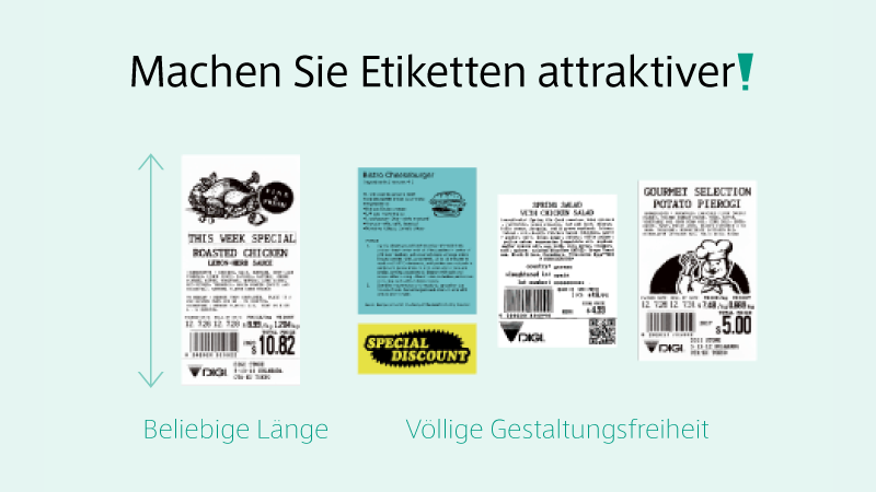 etiketten gestalten
